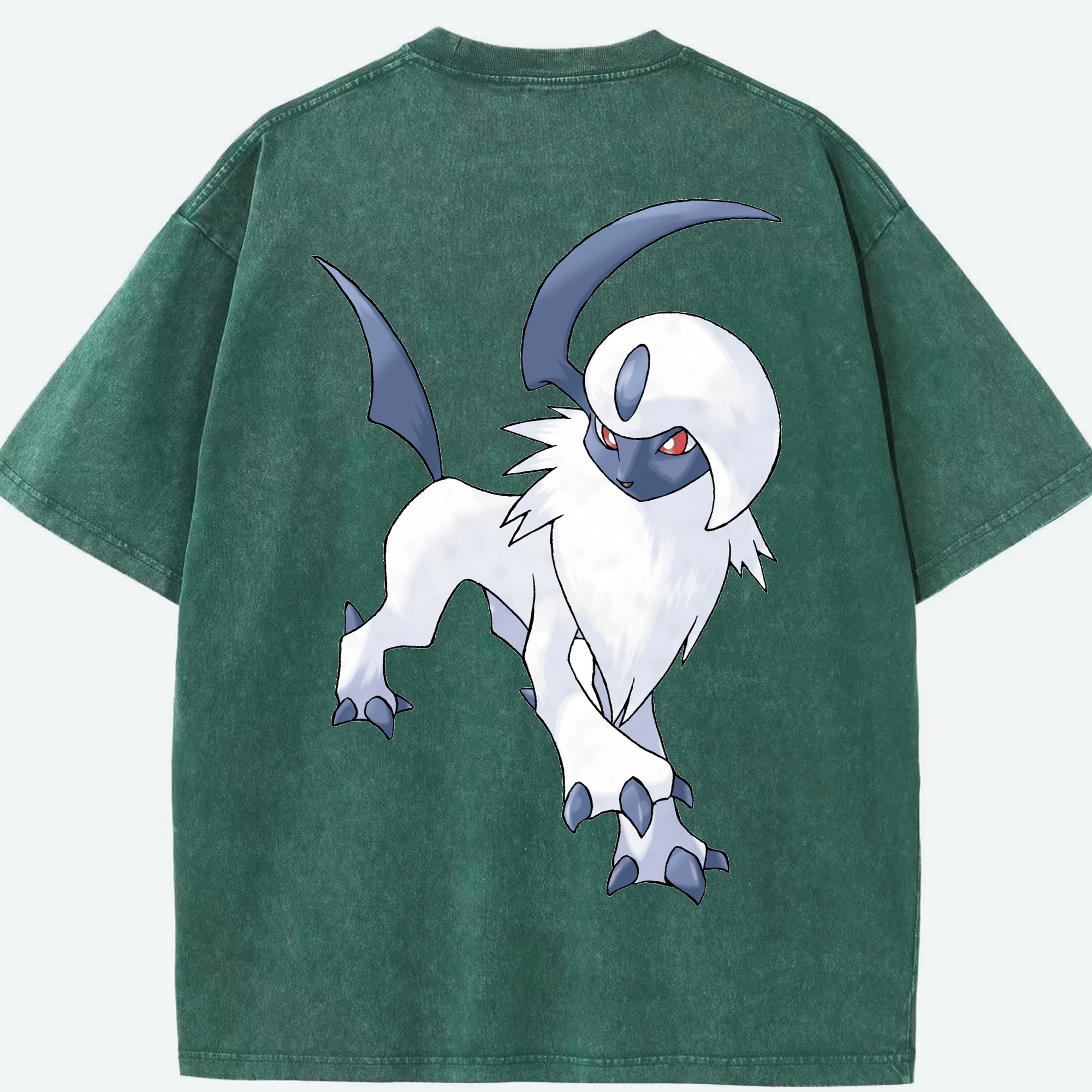 （画像用） ポケットモンスター Pokémon 綿100% ヴィンテージ風 半袖Tシャツ（背面プリント）